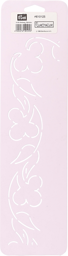 Prym Quilt-Schablone Kleeblatt und Tulpen 10 x 39 cm, 1 Stk.