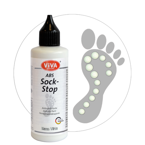 Viva ABS Sockstop Latexcreme, weiss Flasche 82 ml