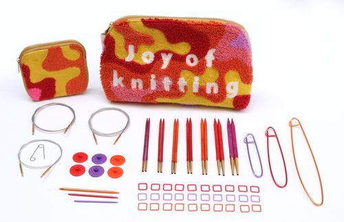 Knitpro Joy of Knitting, Cubics-Nadelspitzen Geschenkset 4.0, 4.5, 5.0, 5.5, 6.0, 7.0 & 8.0 mm