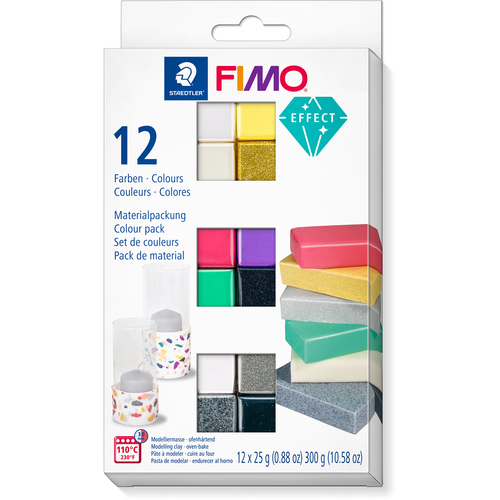 FIMO Modelliermasse Effect 12x25g 8013C12-1