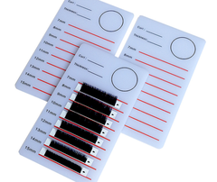 LASH beLONG LASH PLATE MINI 13.5 x 7 cm weiss