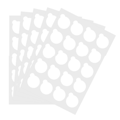 LASH beLONG Einweg-Klebeunterlagen Ø 25 mm 200 Stk.