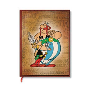 PAPERBLANKS Notizbuch Asterix & Ob. Ultra PB9702-0 liniert, orange 144 Seiten
