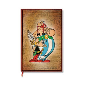 PAPERBLANKS Notizbuch Asterix & Ob. Mini PB9706-8 liniert, orange 176 Seiten