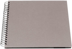 RÖSSLER Fotoalbum 1329452497 29x29cm, taupe/schwarz
