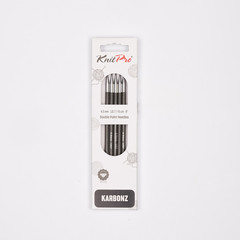 Knitpro Karbonz Strumpfstricknadeln 1.25 mm, 20 cm,...