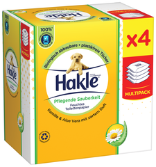 HAKLE Feuchtes Toilettenpapier 4516792 pflegende...