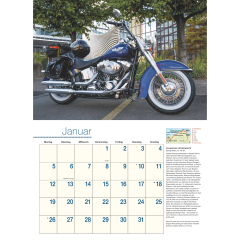 DUMONT Bildkalender 2025 205286 Motorräder &...