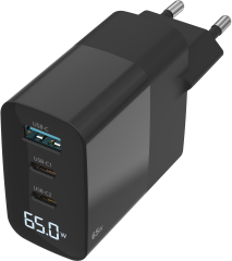 SITECOM 65W PD Wall Charger CH-1002 with LED display
