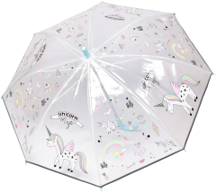 STROTZ Regenschirm Mia Matic 5491.05 Reflect, Unicorn