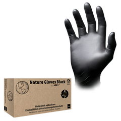 AMPri Nature Glove Nitrilhandschuh Black M 100 Stk.