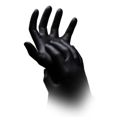 AMPri Nature Glove Nitrilhandschuh Black L 100 Stk.