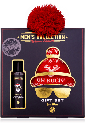 ACCENTRA Geschenkset Mtze 150ml 6059836 MENS COLLECTION WINTER ED.