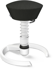 AERIS Sitzhocker Swopper 101STWHWHCP0 weiss/schwarz, mit...