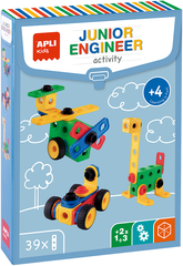 APLI KIDS Bauspiel lngenieur 19160 39-teilig