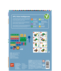 APLI KIDS Bauspiel lngenieur 19160 39-teilig