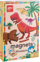 APLI KIDS Magnetspiel Dino 19233 52-teilig