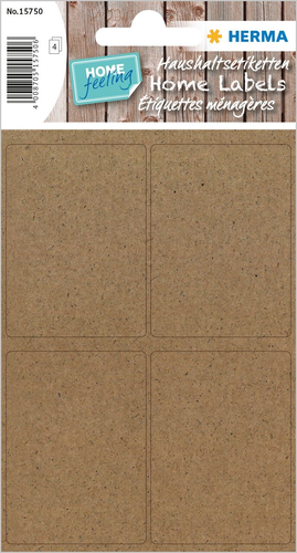 HERMA Etiketten Home 40x55mm 15750 aus Silphie-Papier 16 Stck
