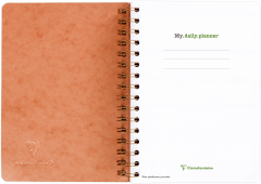 BIELLA Agenda AgeBag undatiert 78239C my Daily 125 Blatt tabak A5