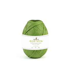 DMC Eco Vita Raffia, grün 50 g, 100 m, 100% Holzfaser