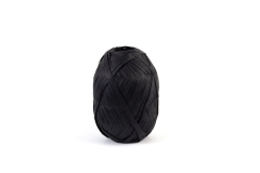DMC Eco Vita Raffia, schwarz 50 g, 100 m, 100% Holzfaser