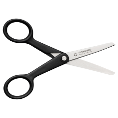 FISKARS Hobbyschere Recycling 13cm 1074542 schwarz,...