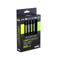 VERICO LoopEnergy Akku USB-C 1UDBT-A3WEB2 AAA/LR03...