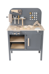 JABADABADO Werkzeugbank 55x30x78cm C2555 grau