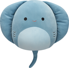 SQUISHMALLOWS Stachelrochen 30cm 6700.45315 blau-gepunktet