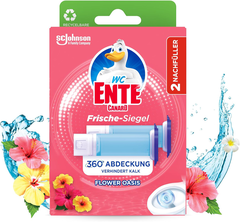 WC-ENTE Fresh Discs 1136386 Blütenoase, Refill
