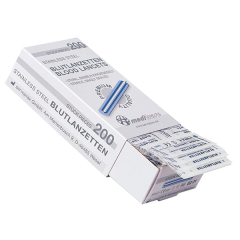 Mediware Stainless Steel Blutlanzetten 200 Stk.