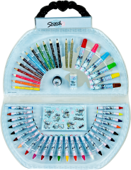 UNDERCOVER Malkoffer Stitch STLI4221 51-teilig