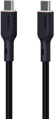 AUKEY Cable USB-C-to-C CB-SCC101 Silicone,1.0m,100W,Black