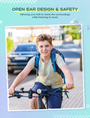 ICLEVER Air Conduction Headphones BT C01-2589N-02 74/85...