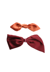 Trisa Fashion Masche auf Frenchclip rot 2 Stk.