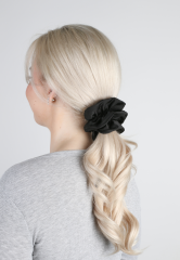 Trisa Fashion Scrunchy schwarz