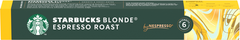 STARBUCKS Kaffeekapseln Blonde 6200794 Espresso Roast 10...