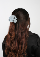 Trisa Fashion Gestricktes Scrunchy Hellblau, Offwhite,...