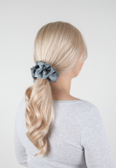 Trisa Fashion Grosses Scrunchy Iceblau, Gold, Petrol 3 Stk.
