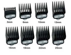 Wahl Metall Aufsteckkamm-Set Nr. 1 - 8
