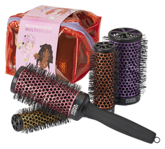 Olivia Garden MultiBrush Travel Kit 25+35+45+55 mm