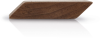 MAGNETOPLAN Design Magnet 4 Stück 1665251 Wood Series,Walnuss 60x20x13mm