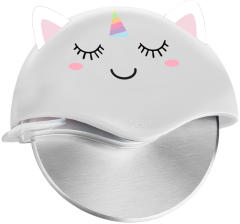 I-TOTAL Pizzaschneider 10cm XL2792 Unicorn