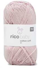 Rico Baby Cotton Soft DK, Hellrosa, 50 g, 125 m, 50 % CO,...