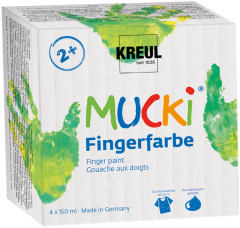KREUL Fingerfarben 150ml 2314 4 Farben