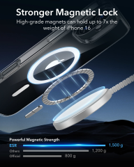 ESR Classic Hybrid Case MagSafe 1A76701 iPhone 16 Clear
