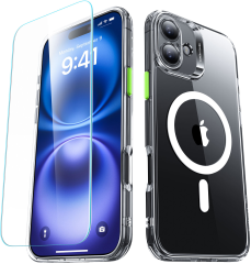 ESR Classic Hybrid Case MagSafe 1A79401 +Glass iPhone 16...