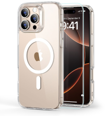 ESR Classic Hybrid Case MagSafe 1A79701 +Glass iPhone 16...