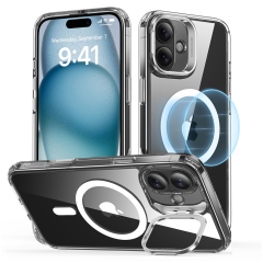 ESR Classic Hybrid Case MagSafe 1A74701 +Stand iPhone 16...