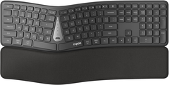 RAPOO E8810M Ergonomic Keyboard 13125 Wireless, Grey